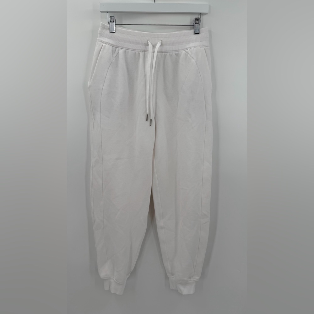 Lululemon Scuba High-Rise Relaxed Jogger White 6 - Picture 2 of 6